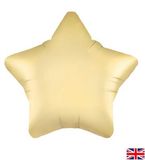Oaktree 19inch Gold Silk Star (Flat) - Foil Balloons